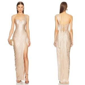 Elegant Cream Maxi Dress